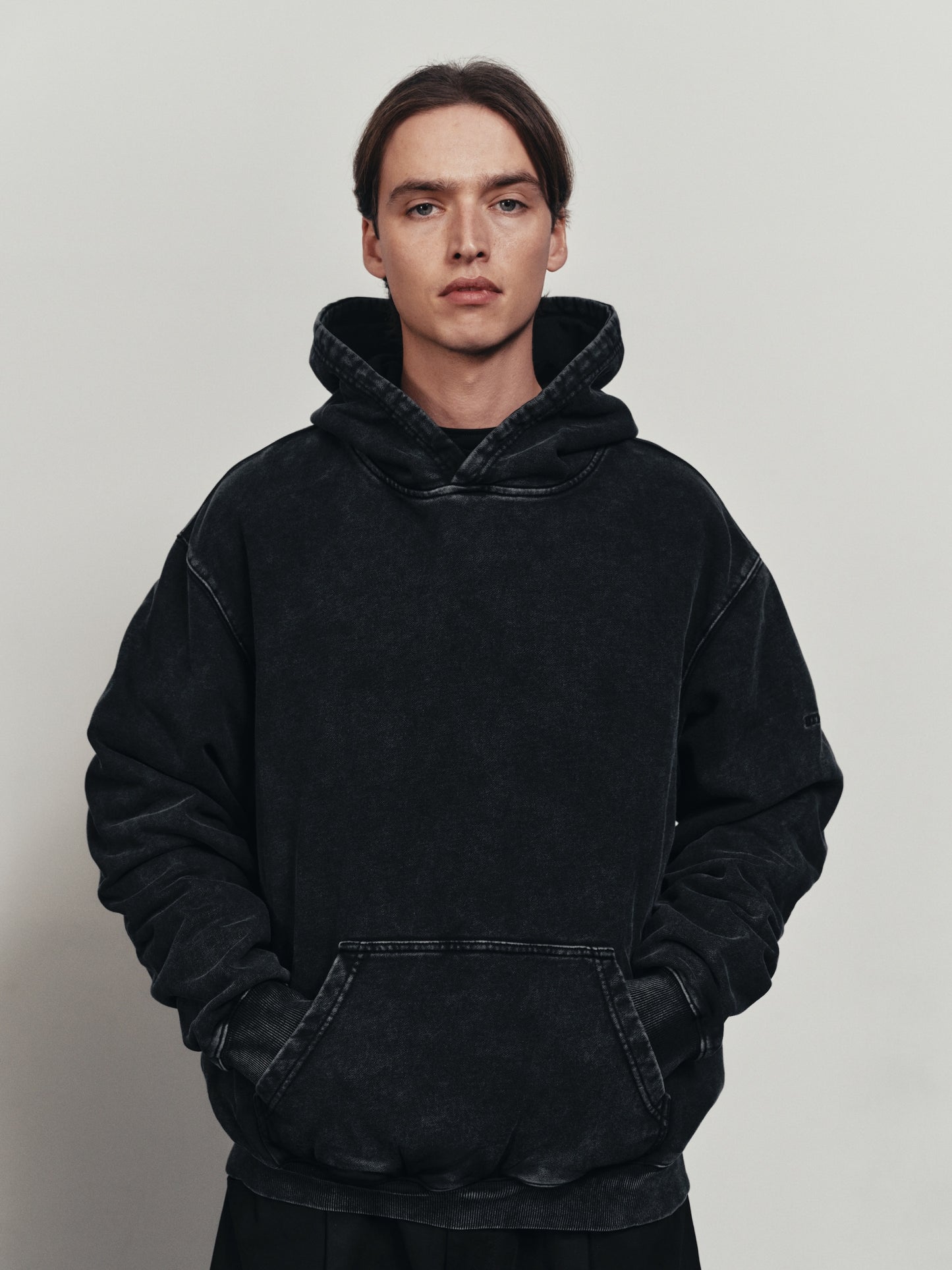 BTMK PULLOVER HOODIE washed XS007