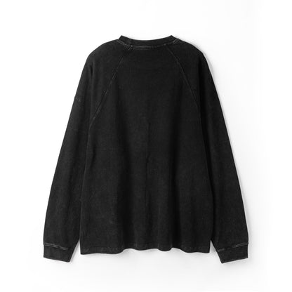 BTMK RAGLAN L/S T-SHIRT washed RC181