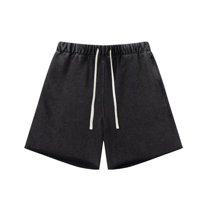 BTMK WASHED SWEAT SHORTS cut-off XS3001B07