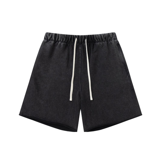 BTMK WASHED SWEAT SHORTS cut-off XS3001B07