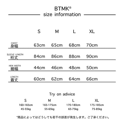 BTMK HIGH NECK KNIT washed HN99【予約販売】