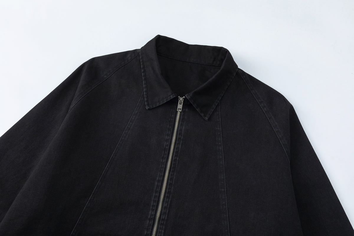 BTMK BROKEN TWILL ZIP JACKET bio-washed CZ201【予約販売】