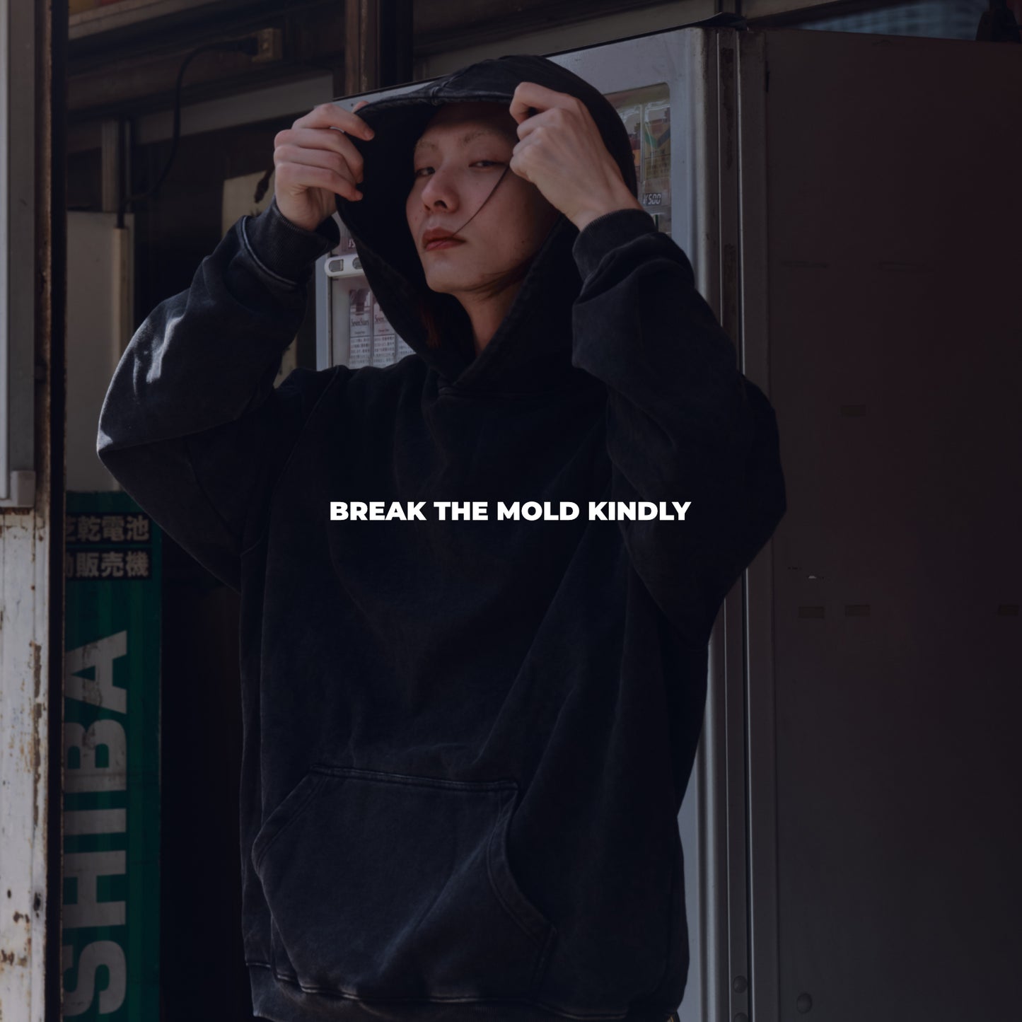 BTMK PULLOVER HOODIE washed XS007P04