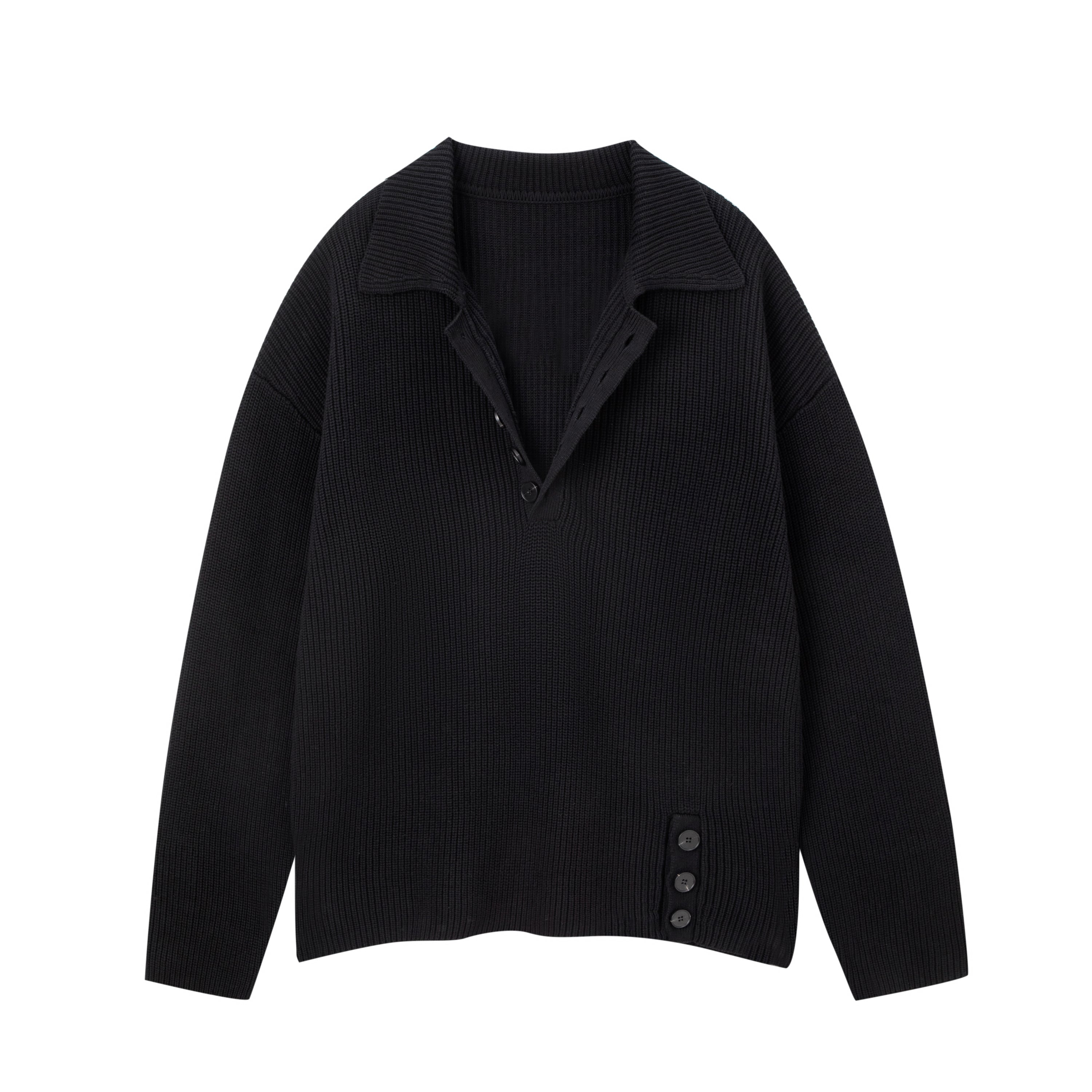 BTMK BUTTON KNIT POLO NP905