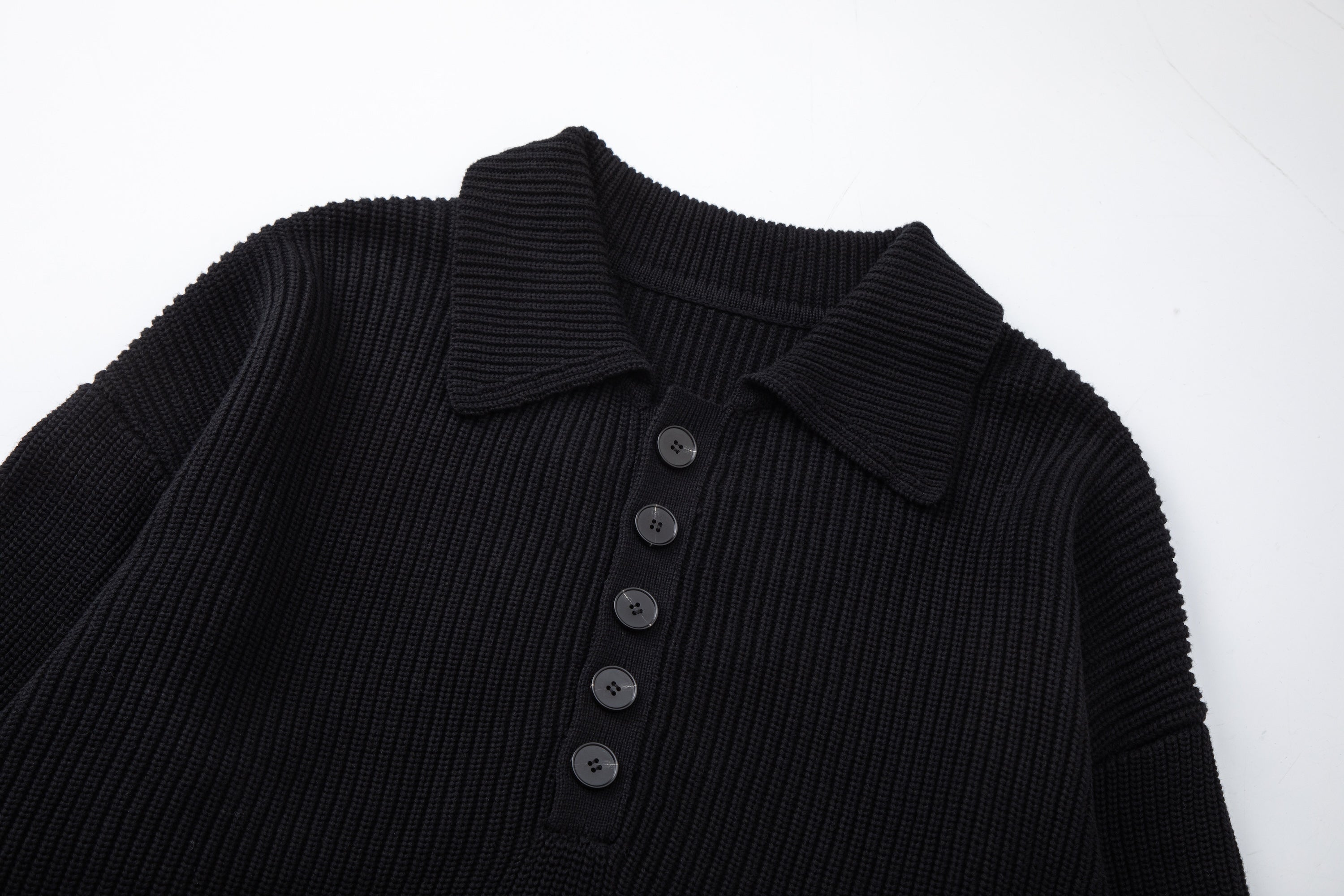 BTMK BUTTON KNIT POLO NP905