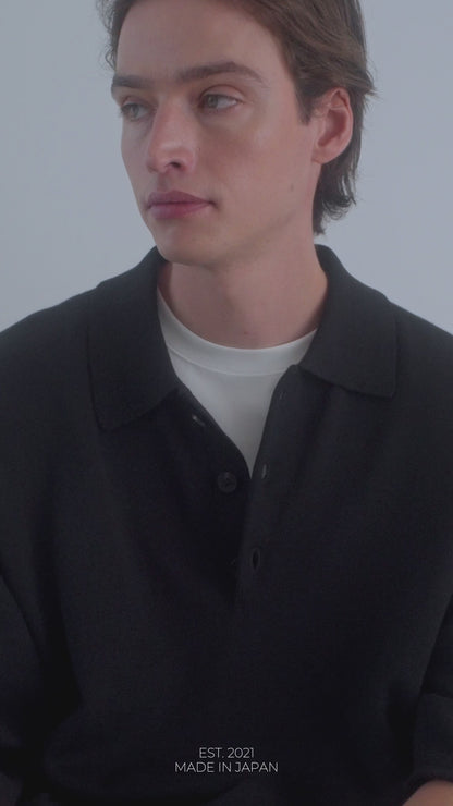 BTMK S/S KNIT POLO SHIRT NPS083