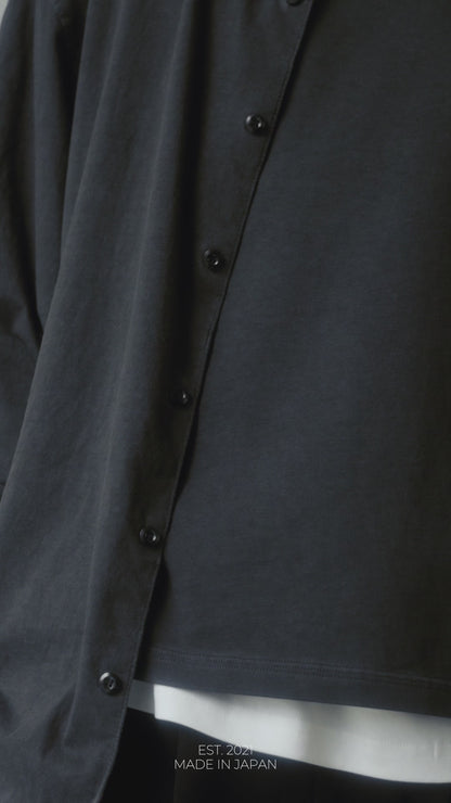 BTMK L/S SHIRT garment dyed GS053